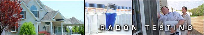 Radon Testing in PA, including Reading, Harrisburg & Lancaster.